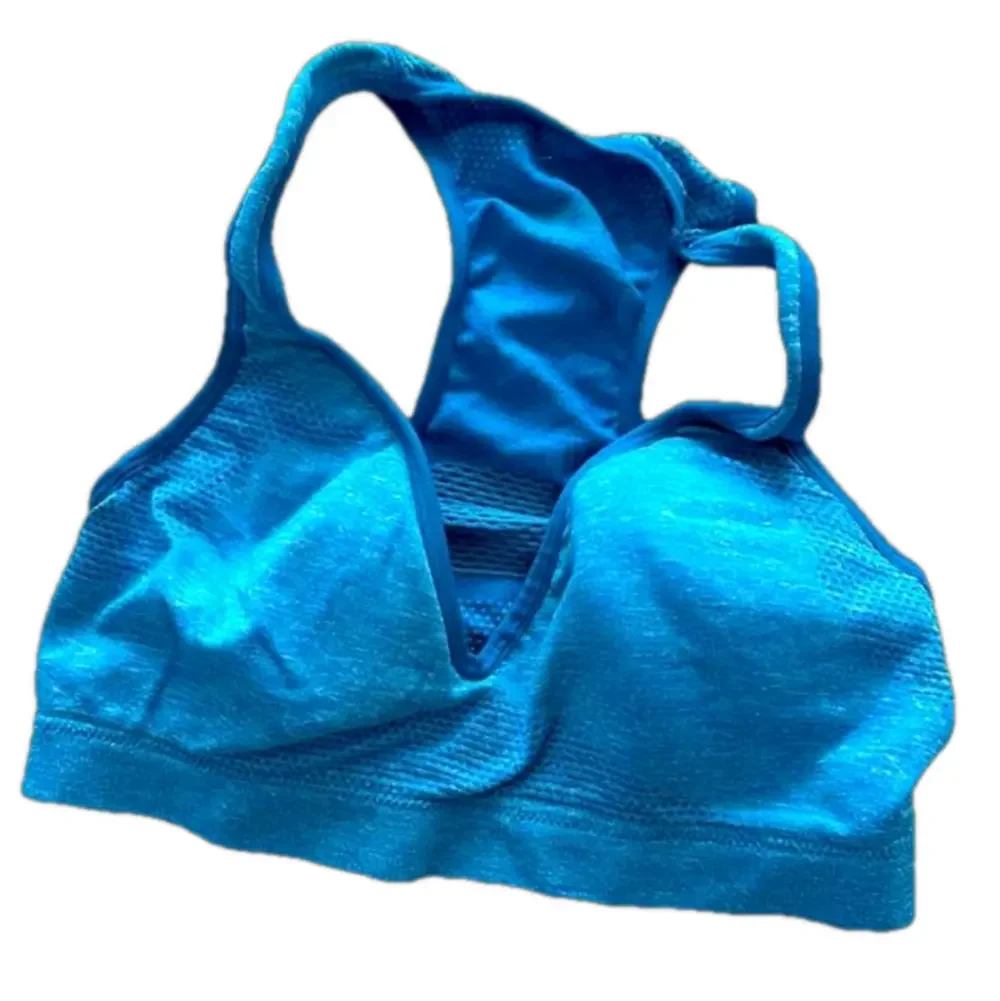 Blue Sports Bra